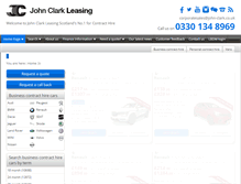 Tablet Screenshot of johnclarkleasing.co.uk